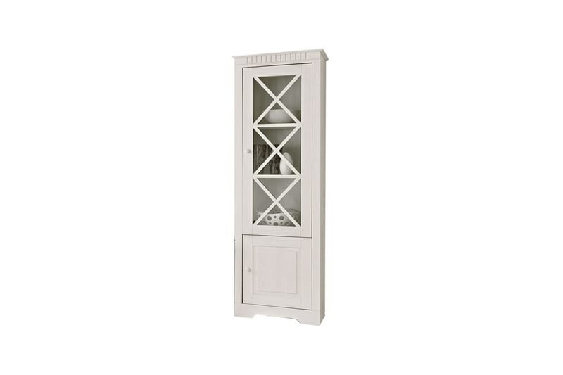 Vitrine Lisa Hvit - Hvit - Møbler - Bord - Avlastningsbord
