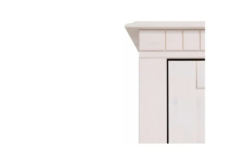 Vitrine Lisa Hvit - Hvit - Oppbevaring - Skap - Vitrineskap