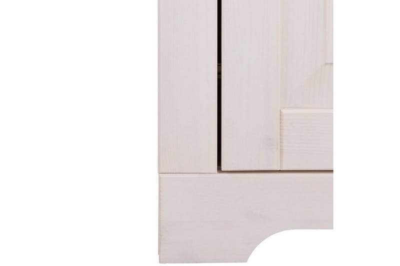 Vitrine Lisa Hvit/Honning - Hvit/Honning - Møbler - Bord - Avlastningsbord