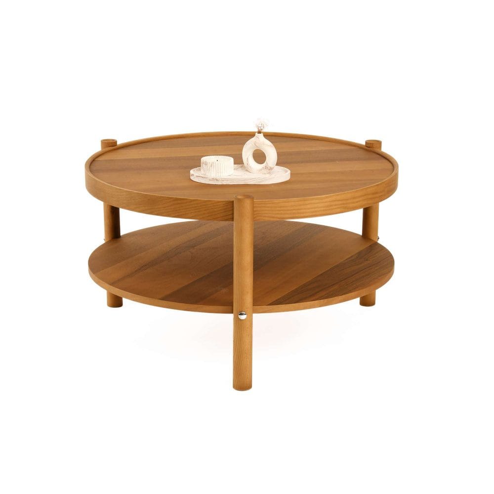 Vornel Sofabord 80 cm - Mørkebrun