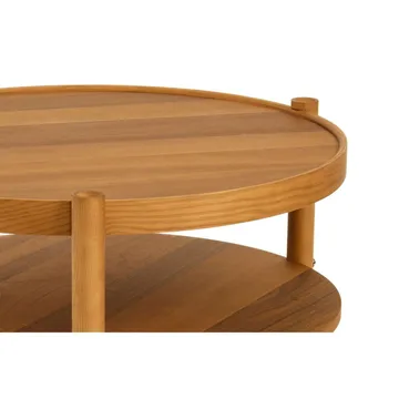 Vornel Sofabord 80 cm - Mørkebrun - Møbler - Bord - Sofabord