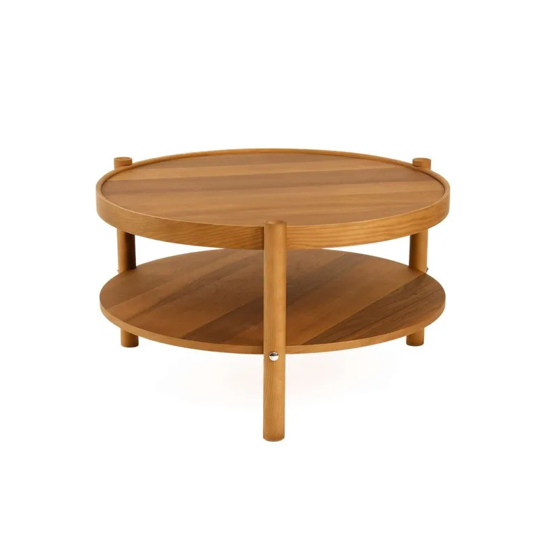 Vornel Sofabord 80 cm - Mørkebrun - Møbler - Bord - Sofabord