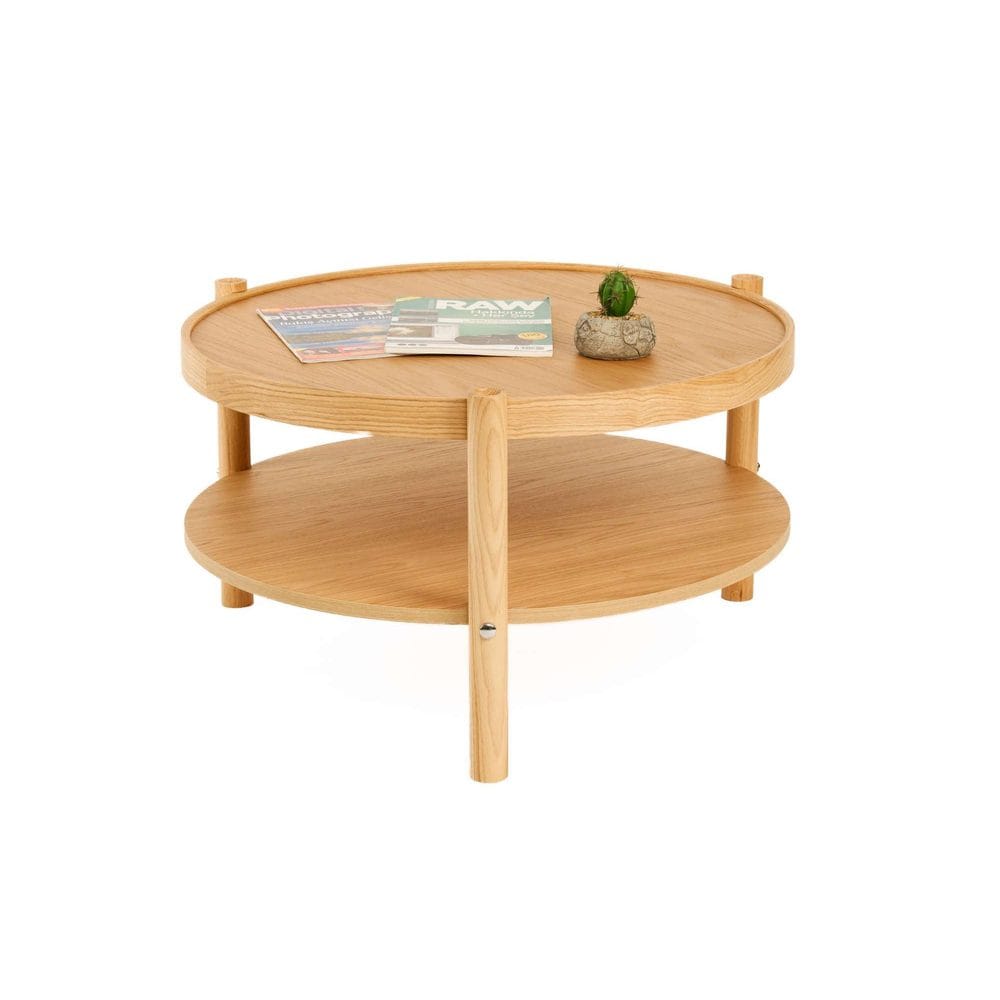 Vornel Sofabord 80 cm - Natur