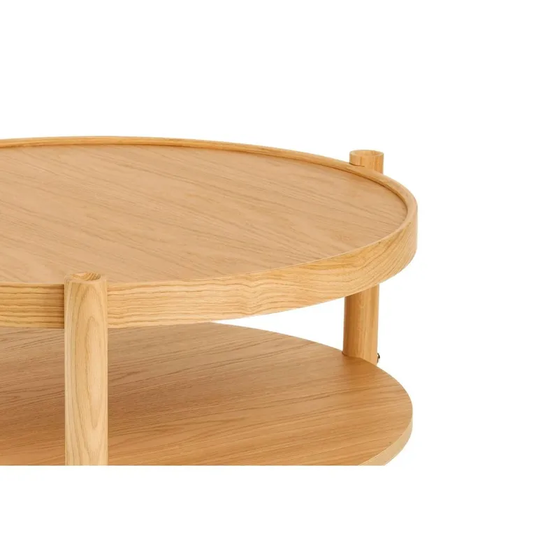 Vornel Sofabord 80 cm - Natur - Møbler - Bord - Sofabord