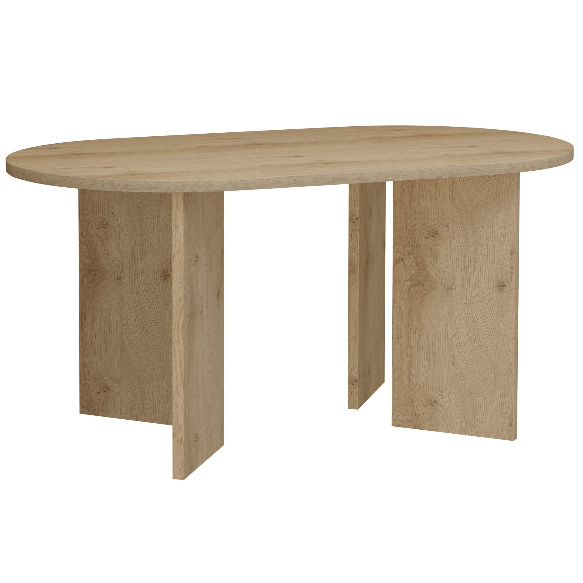 Wigan Spisebord Ovalt 160x90 cm - Eik