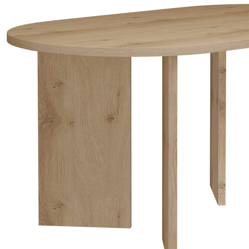 Wigan Spisebord Ovalt 200x100 cm - Eik - Møbler - Bord - Spisebord & kjøkkenbord