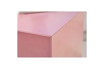 York Kvadratisk Sofabord i Metall - Rosa - Møbler - Bord - Sofabord