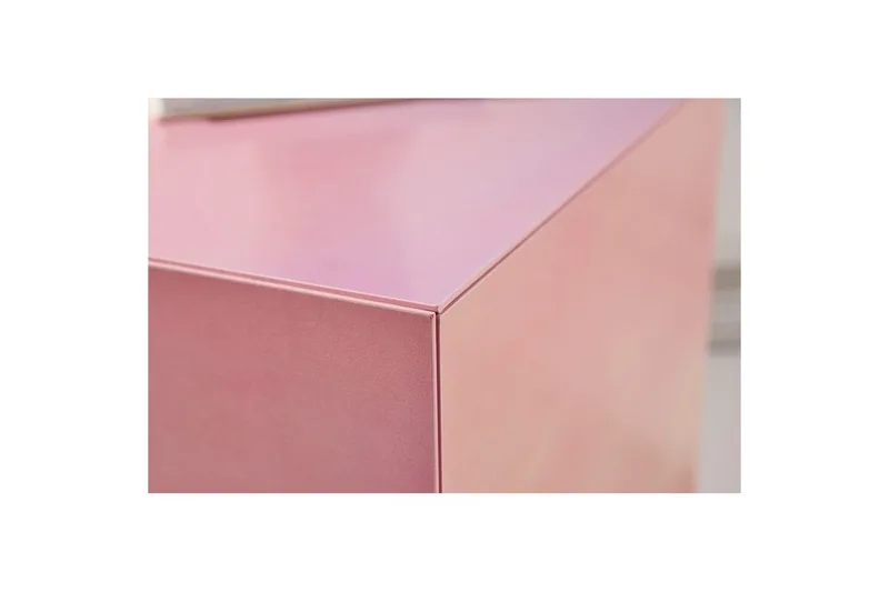 York Kvadratisk Sofabord i Metall - Rosa - Møbler - Bord - Sofabord