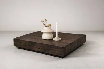 York sofabord 80 cm - Semsket skinn-farget - Møbler - Bord - Sofabord