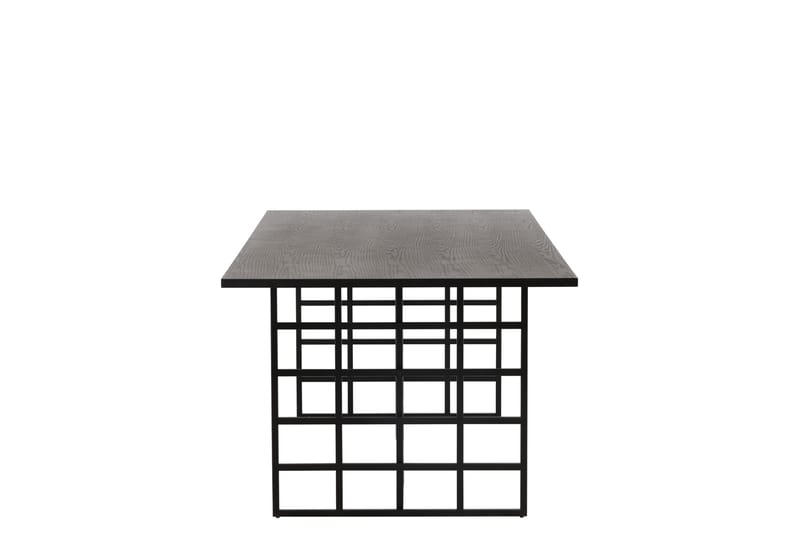 Ystad Spisebord 100 cm - Svart - Møbler - Bord - Spisebord & kjøkkenbord