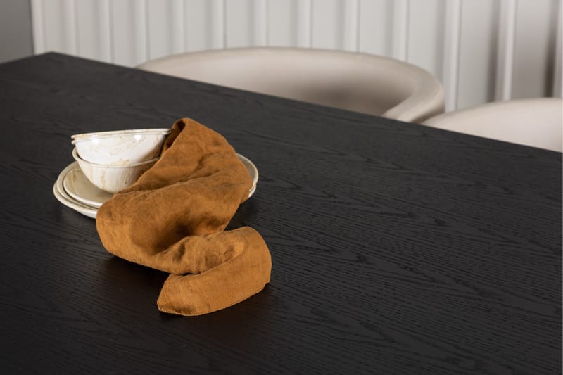 Ystad Spisegruppe 220 cm Rektangulær med 6 Simrishamn Stoler - Beige - Møbler - Bord - Spisegrupper