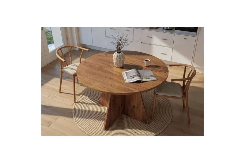 Zalen Spisebord 120 cm - Beige - Møbler - Bord - Spisebord & kjøkkenbord