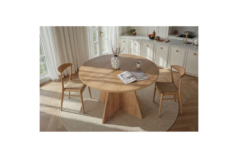 Zalen Spisebord 120 cm - Brun - Møbler - Bord - Spisebord & kjøkkenbord