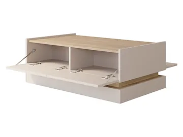 Zelric Sofabord 97 cm - Beige - Møbler - Bord - Sofabord