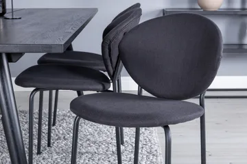 Zenazmi spisebord 195 cm med 6 stk. Moncoll spisestoler - Møbler - Bord - Spisegrupper