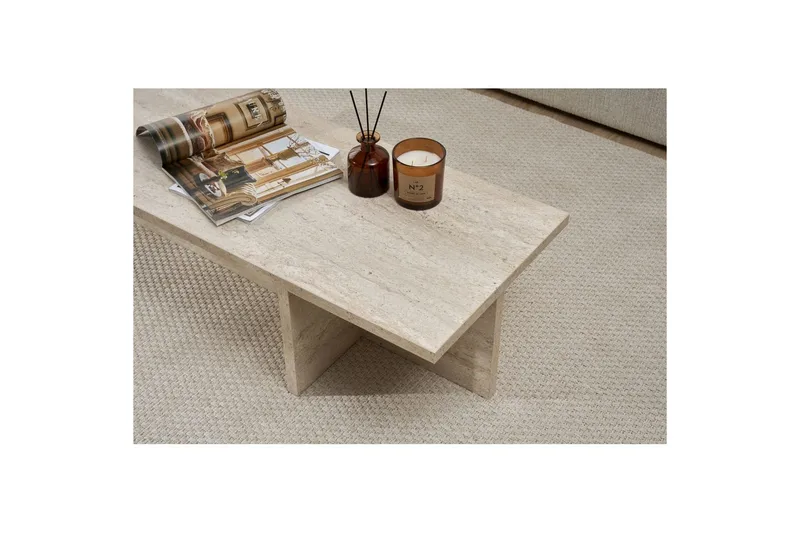 Zephral Sofabord 120 cm - Beige - Møbler - Bord - Sofabord