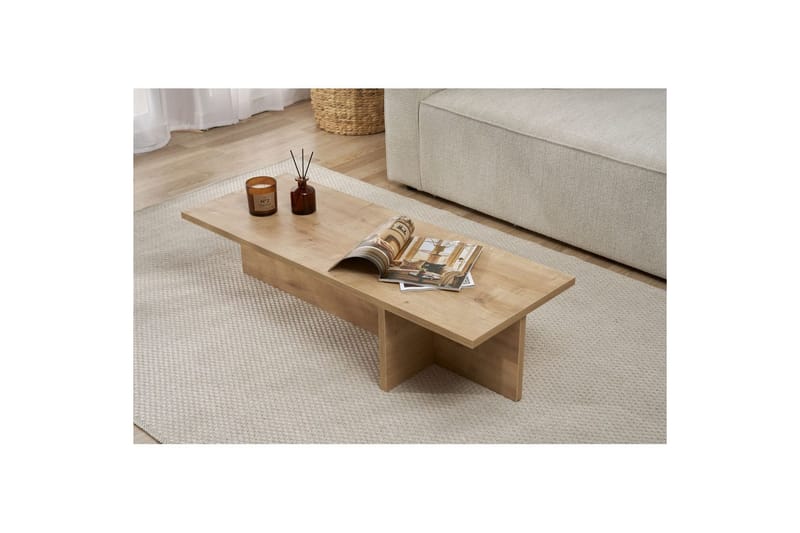 Zephral Sofabord 120 cm - Natur - Møbler - Bord - Sofabord