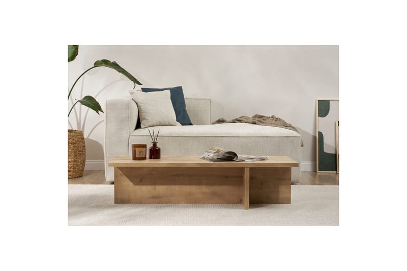 Zephral Sofabord 120 cm - Natur - Møbler - Bord - Sofabord