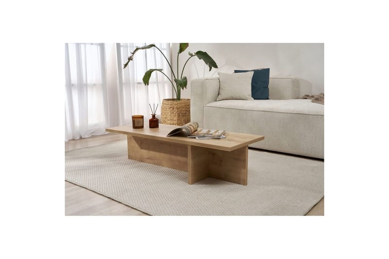 Zephral Sofabord 120 cm - Natur - Møbler - Bord - Sofabord