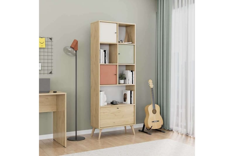 Zerion Bokhylle 67 cm - Oppbevaring - Hyller - Bokhylle