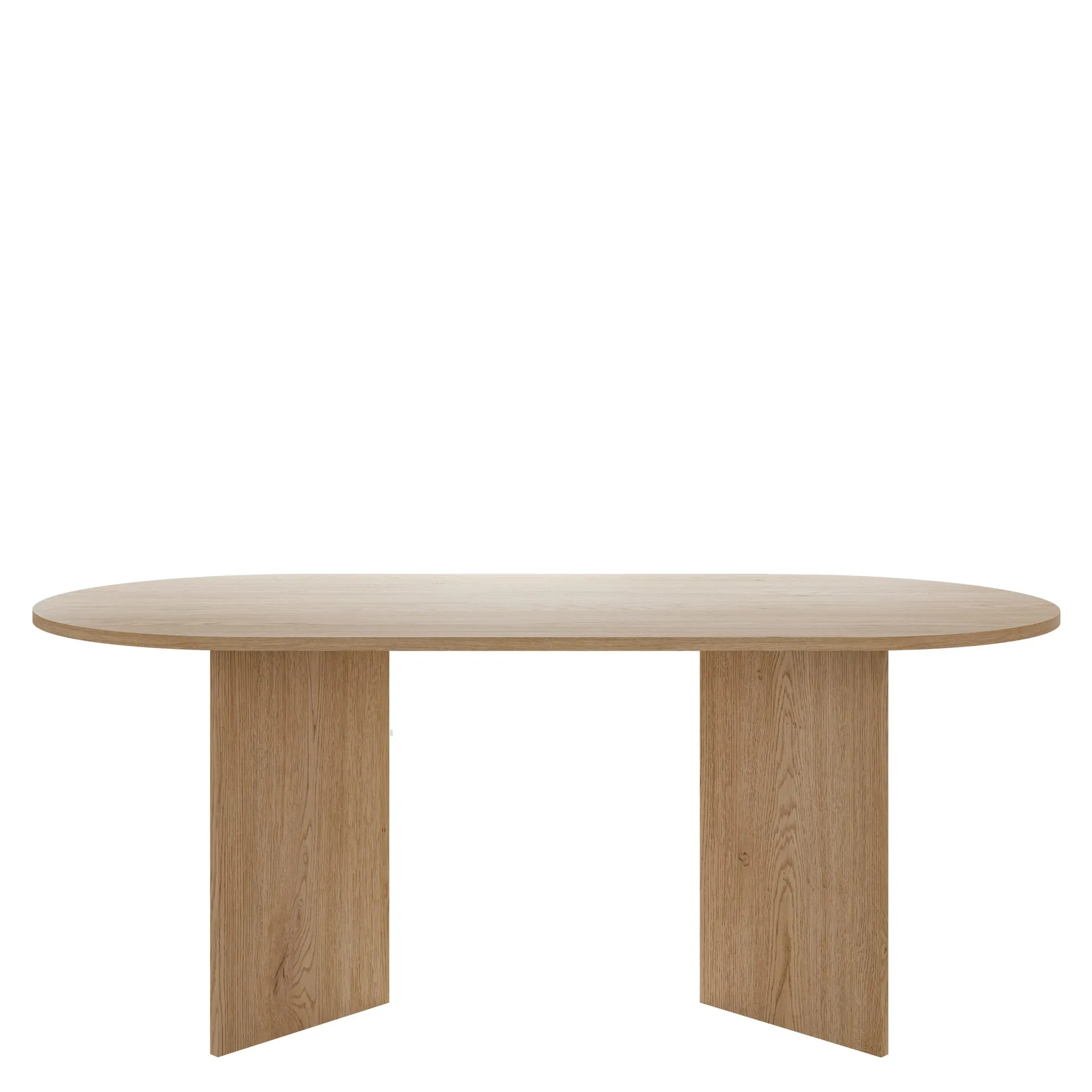Zyleron Spisebord ovalt 185 cm - Lysebrun
