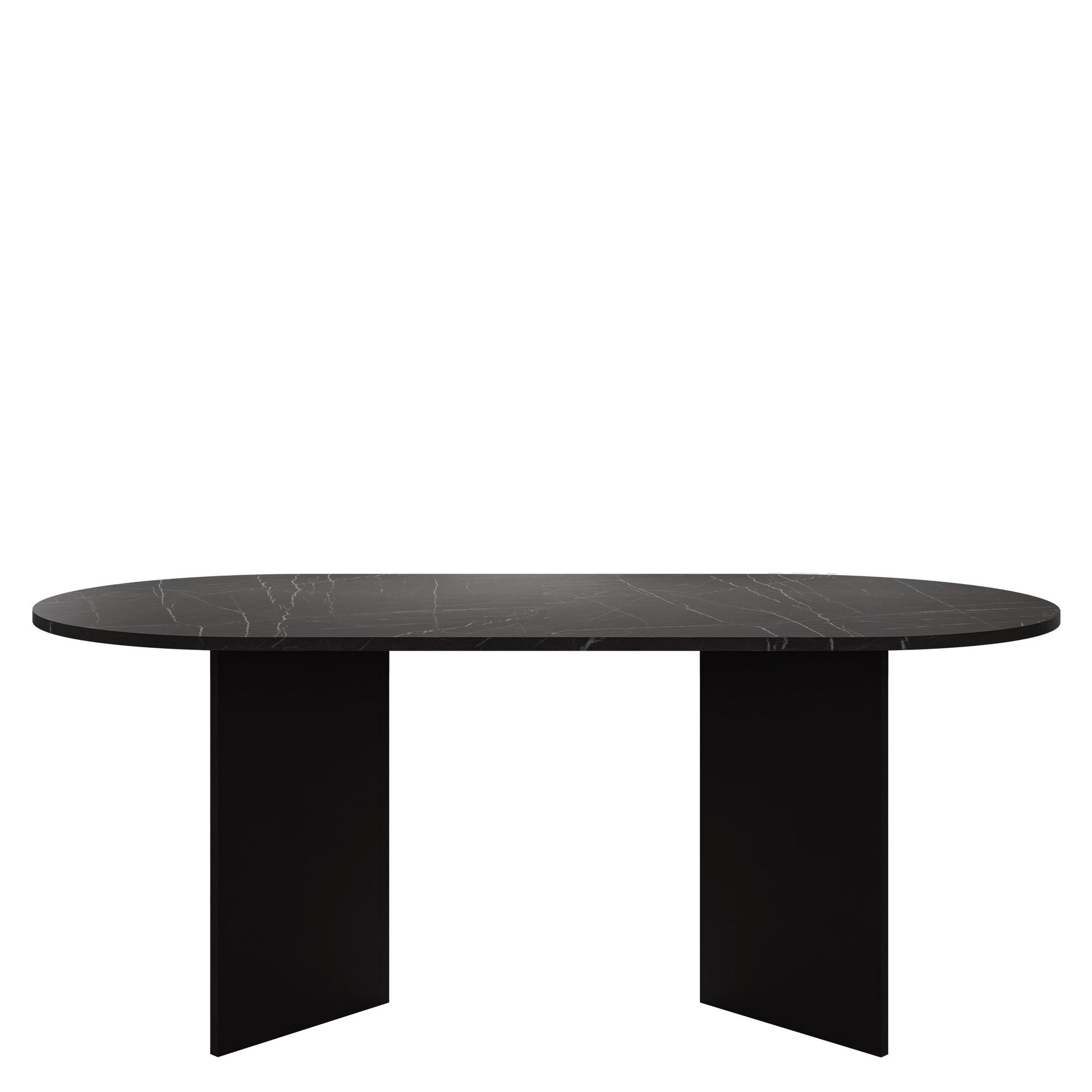 Zyleron Spisebord ovalt 185 cm - Svart