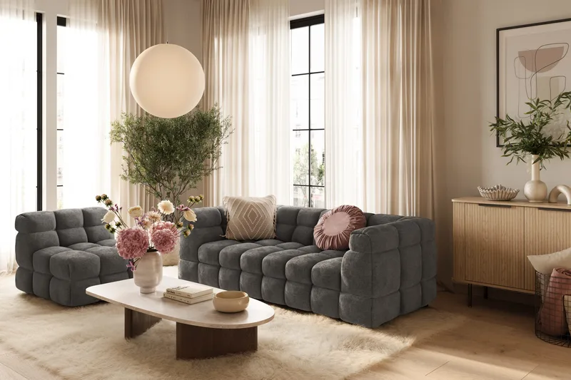 Elise Lenestol - Mørkegrå - Møbler - Sofaer