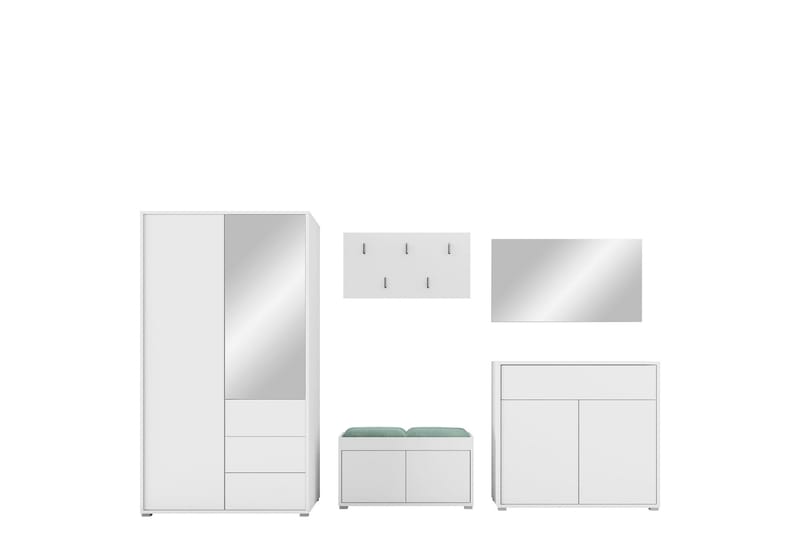 Agawal Entrémøbelsett - Møbler - Gangmøbler - Møbelsett til gang & entre