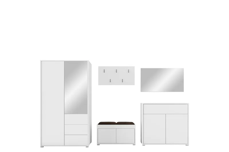 Agawal Entrémøbelsett - Møbler - Gangmøbler - Møbelsett til gang & entre