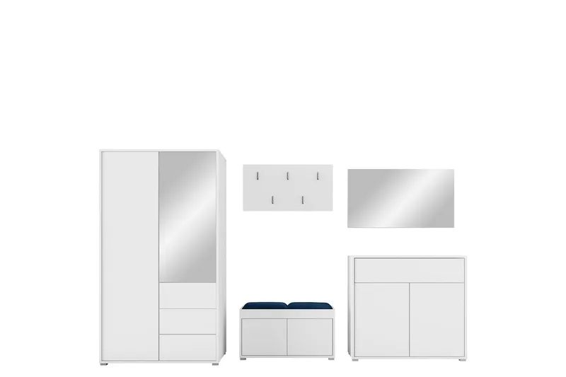 Agawal Entrémøbelsett - Møbler - Gangmøbler - Møbelsett til gang & entre