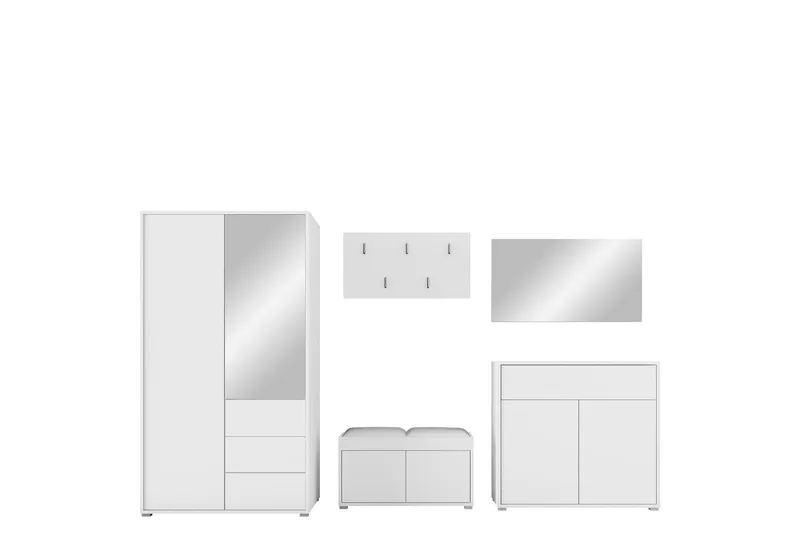 Agawal Entrémøbelsett - Møbler - Gangmøbler - Møbelsett til gang & entre