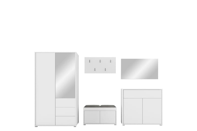 Agawal Entrémøbelsett - Møbler - Gangmøbler - Møbelsett til gang & entre