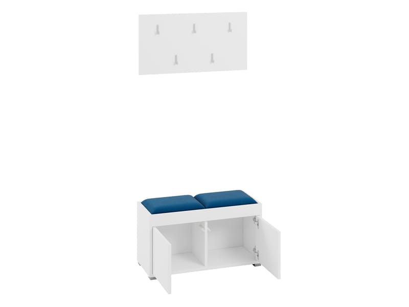 Agawal Hallmöbelset - Brun - Møbler - Gangmøbler - Møbelsett til gang & entre