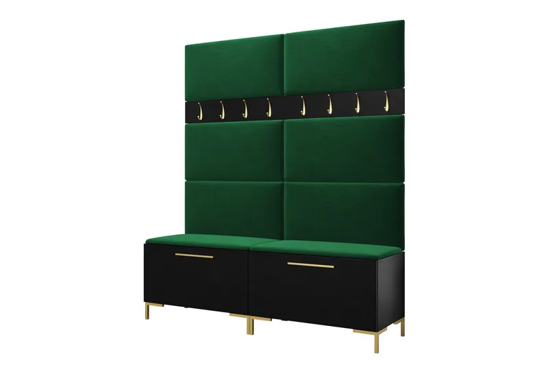 Ahsamin Entrémøbelsett - Møbler - Gangmøbler - Møbelsett til gang & entre