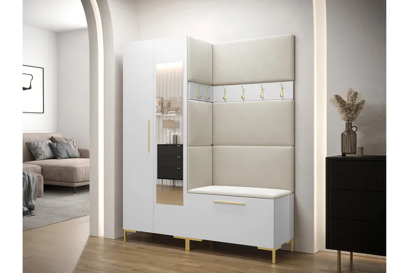 Ahsamin Entrémøbelsett - Møbler - Gangmøbler - Møbelsett til gang & entre