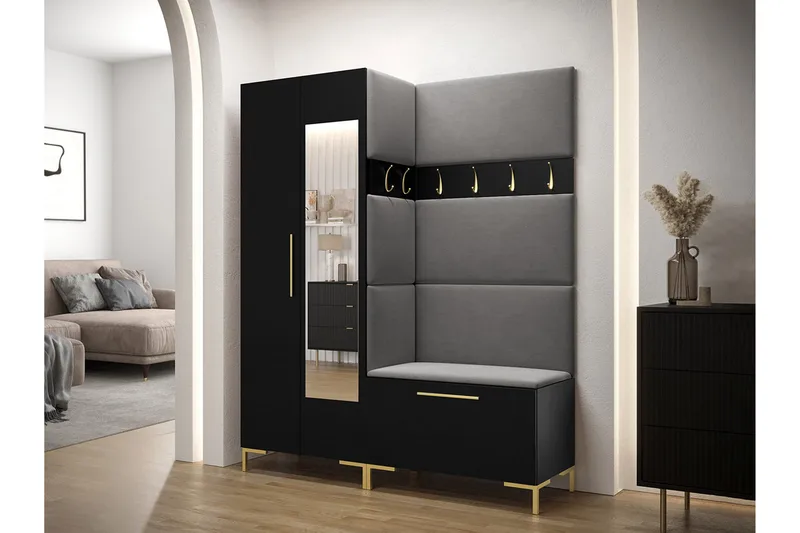 Ahsamin Entrémøbelsett - Møbler - Gangmøbler - Møbelsett til gang & entre