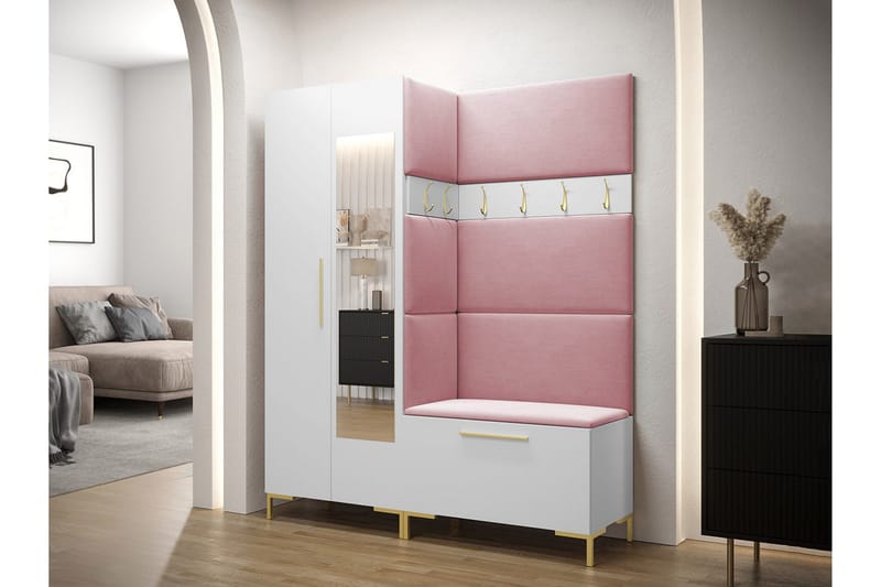 Ahsamin Entrémøbelsett - Møbler - Gangmøbler - Møbelsett til gang & entre