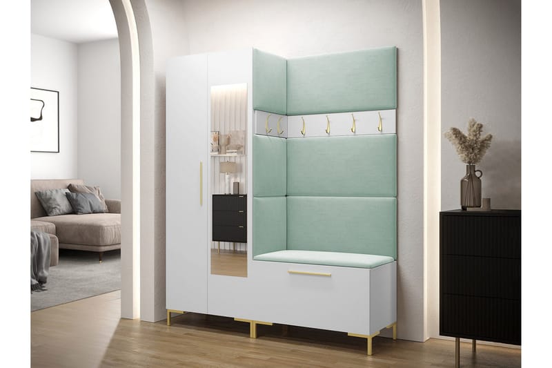 Ahsamin Entrémøbelsett - Møbler - Gangmøbler - Møbelsett til gang & entre