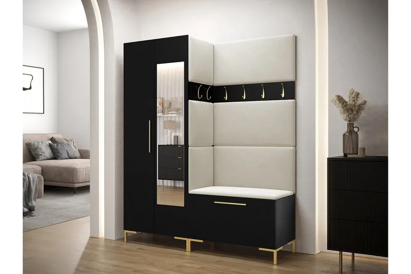 Ahsamin Entrémøbelsett - Møbler - Gangmøbler - Møbelsett til gang & entre