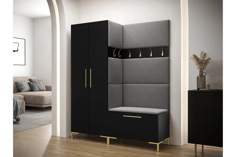 Ahsamin Entrémøbelsett - Møbler - Gangmøbler - Møbelsett til gang & entre