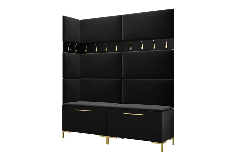 Ahsamin Entrémøbelsett - Møbler - Gangmøbler - Møbelsett til gang & entre