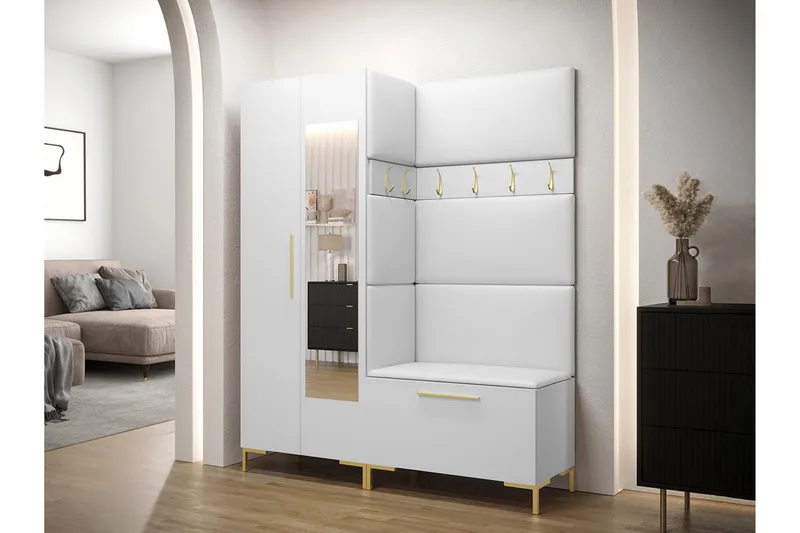 Ahsamin Entrémøbelsett - Møbler - Gangmøbler - Møbelsett til gang & entre