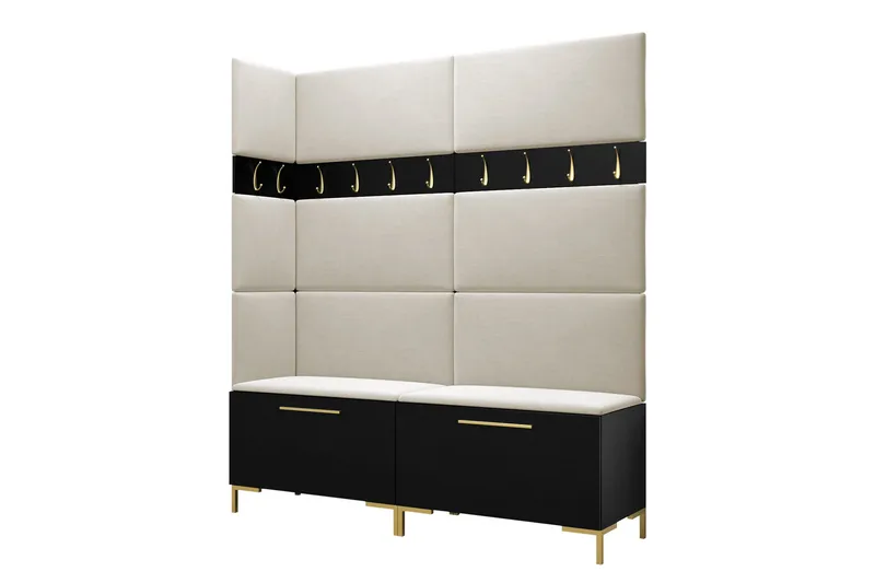 Ahsamin Entrémøbelsett - Møbler - Gangmøbler - Møbelsett til gang & entre