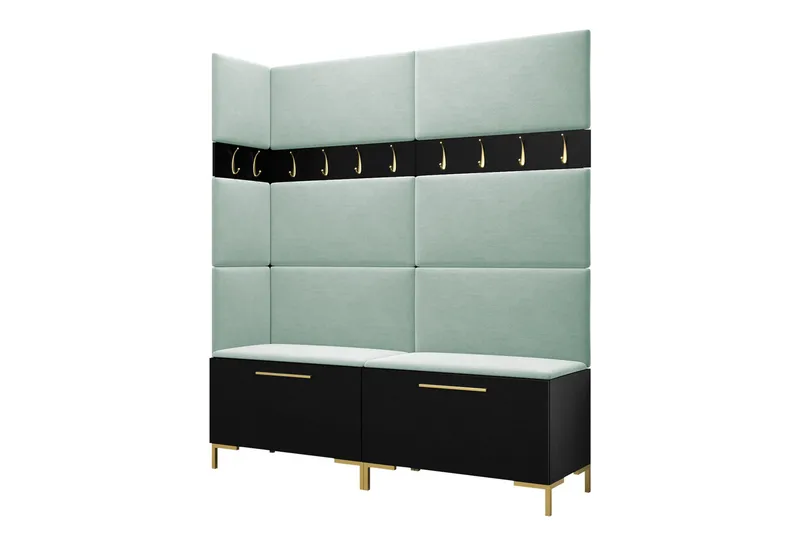 Ahsamin Entrémøbelsett - Møbler - Gangmøbler - Møbelsett til gang & entre