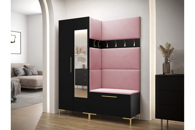 Ahsamin Entrémøbelsett - Møbler - Gangmøbler - Møbelsett til gang & entre