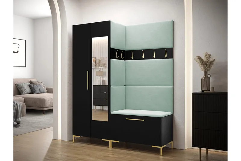 Ahsamin Entrémøbelsett - Møbler - Gangmøbler - Møbelsett til gang & entre