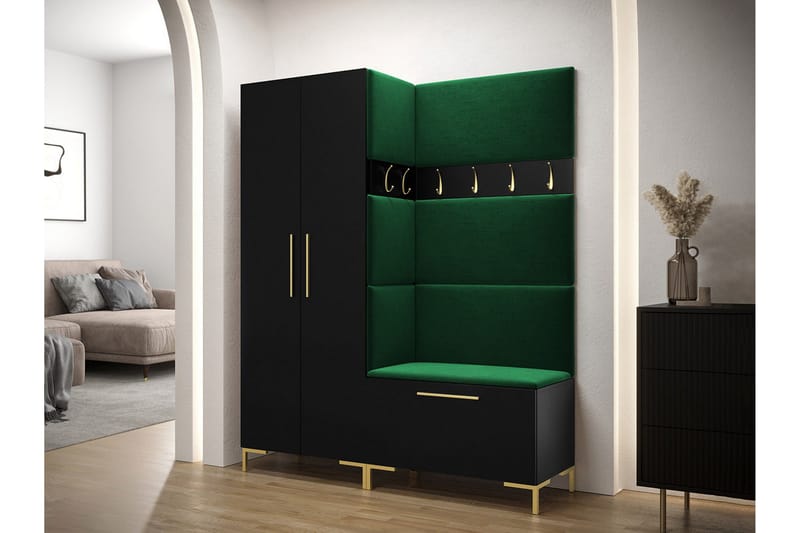 Ahsamin Entrémøbelsett - Møbler - Gangmøbler - Møbelsett til gang & entre