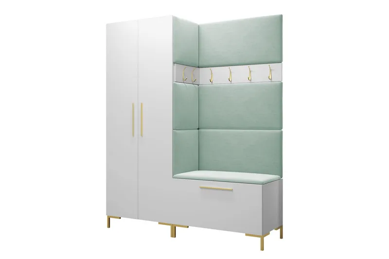 Ahsamin Entrémøbelsett - Møbler - Gangmøbler - Møbelsett til gang & entre