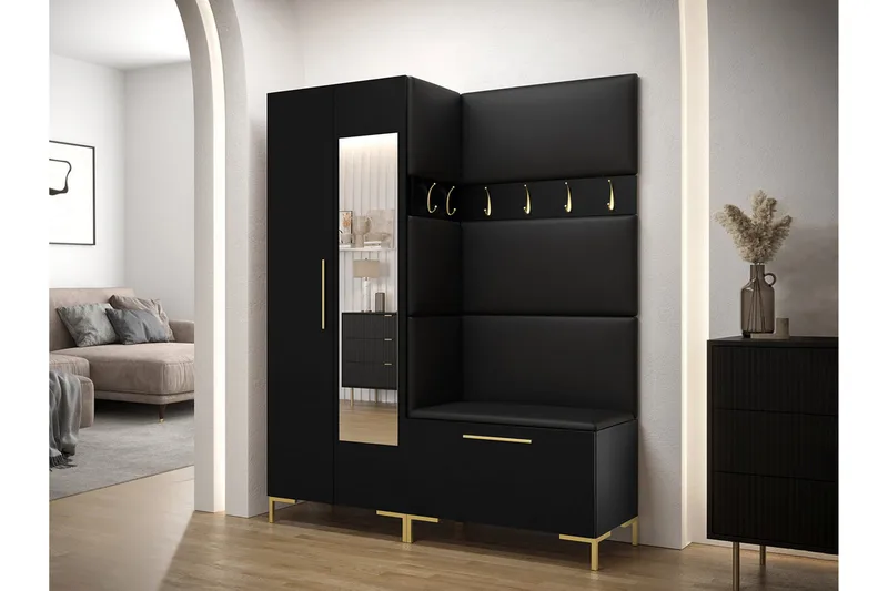 Ahsamin Entrémøbelsett - Møbler - Gangmøbler - Møbelsett til gang & entre