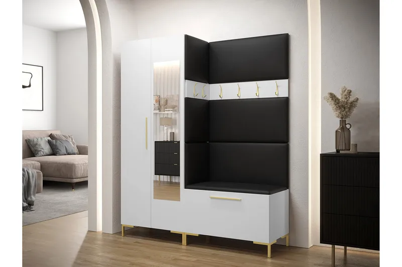 Ahsamin Entrémøbelsett - Møbler - Gangmøbler - Møbelsett til gang & entre